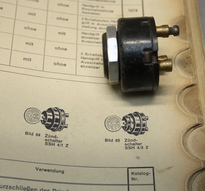 Orig Bosch Zundschloss Ssh4l12 Horch Wanderer Mercedes Bmw Opel