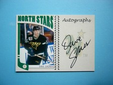2004/05 IN THE GAME NHL FRANCHISES CARD #A-DGG DAVE GAGNER NM AUTO AUTOGRAPH ITG