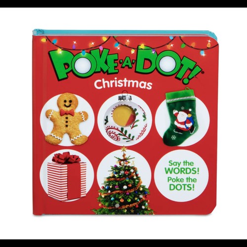Melissa & Doug Poke-a-Dot Construction & Christmas Books | Kids Fun - Picture 10 of 10