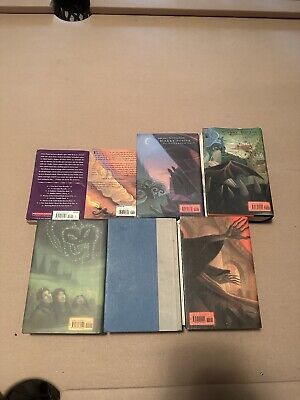 HARRY POTTER Complete Series Boxed Set Paperback Scholastic VGC JK