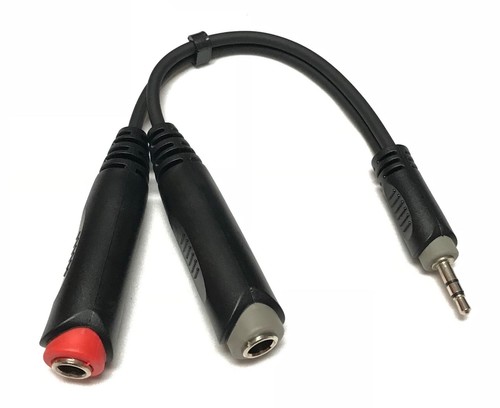 Mono Female Y-Splitter Cable - Lenght 