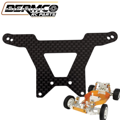 Bermco RC Parts 3mm Rear Carbon Shock Tower Team Associated RC10 Classic Buggy