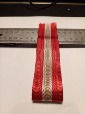 ITALIEN. Band der Medaille von König VICTOR EMMANUEL III.