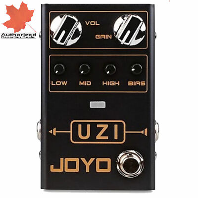 Joyo R-03 Uzi Distortion High Gain 3 Band EQ Bias Control Friedman BE-OD Clone