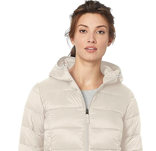 Hood Lightweight Packable Puffer Coat 