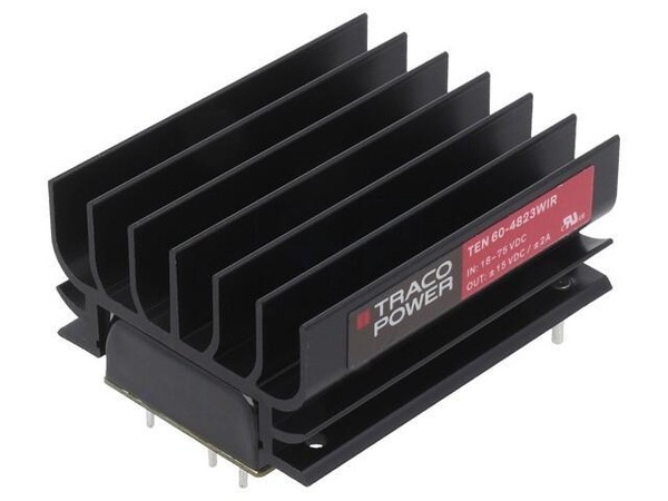 Ten 60-4823WIR Wandler: Dc/Dc 60W Ueing: 36-75V Uausg: 15VDC Uausg2: -15VDC Trac-image