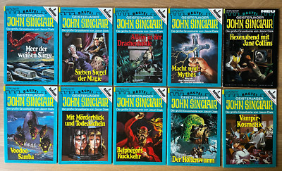 Jason Dark: Geisterjäger John Sinclair; 1. u. 2. Aufl., Ausg. 281 - 290, gelesen