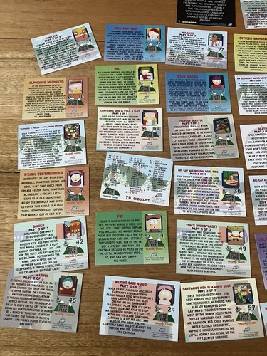 1998 Comedy Central South Park Trading Cards | Incomplete Set 44/70 Comic images - Bild 6 von 9