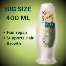 Dabur Vatika Hair Conditioner Repair Restore For Weak Breaking Hair 400 ml