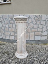 COLONNA CON CAPITELLO BASE ALT. 73 CM IN CEMENTO DA ESTERNO INTERNO PER GIARDINO
