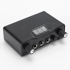 New Beginner LCD Digital Dual Tattoo Machine Power Supply Kit Liner Shader USA