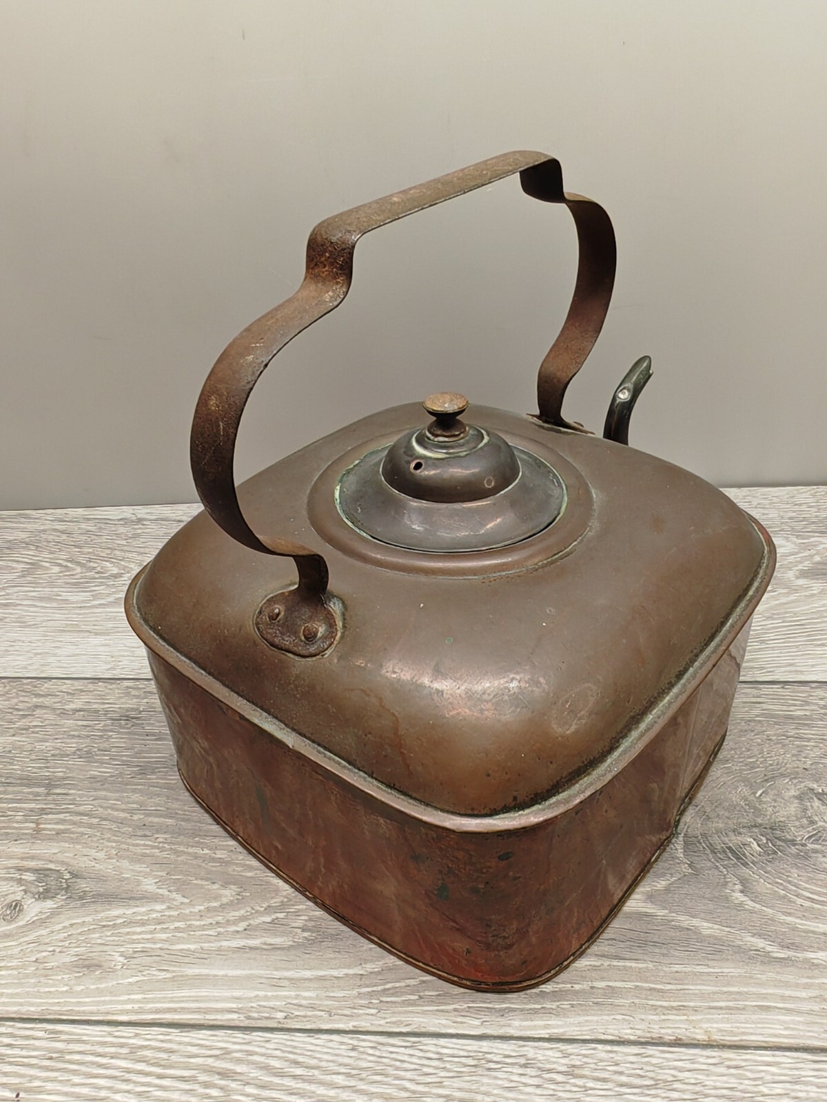 Antique Victorian Large Copper Kettle eBay