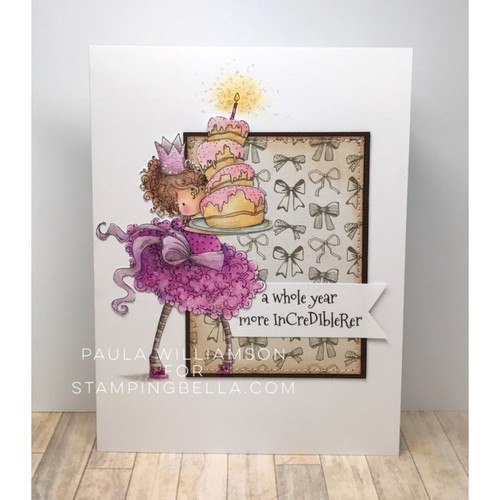 TINY TOWNIES-Stamping Bella Cling Mount Rubber Stamp-Stamping Craft-Townie Girls - Picture 29 of 190