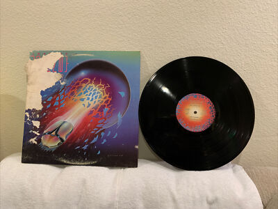 Journey "Escape" LP 1981 TC 37408. Cover Is Trash BUT Vinyl Is ...