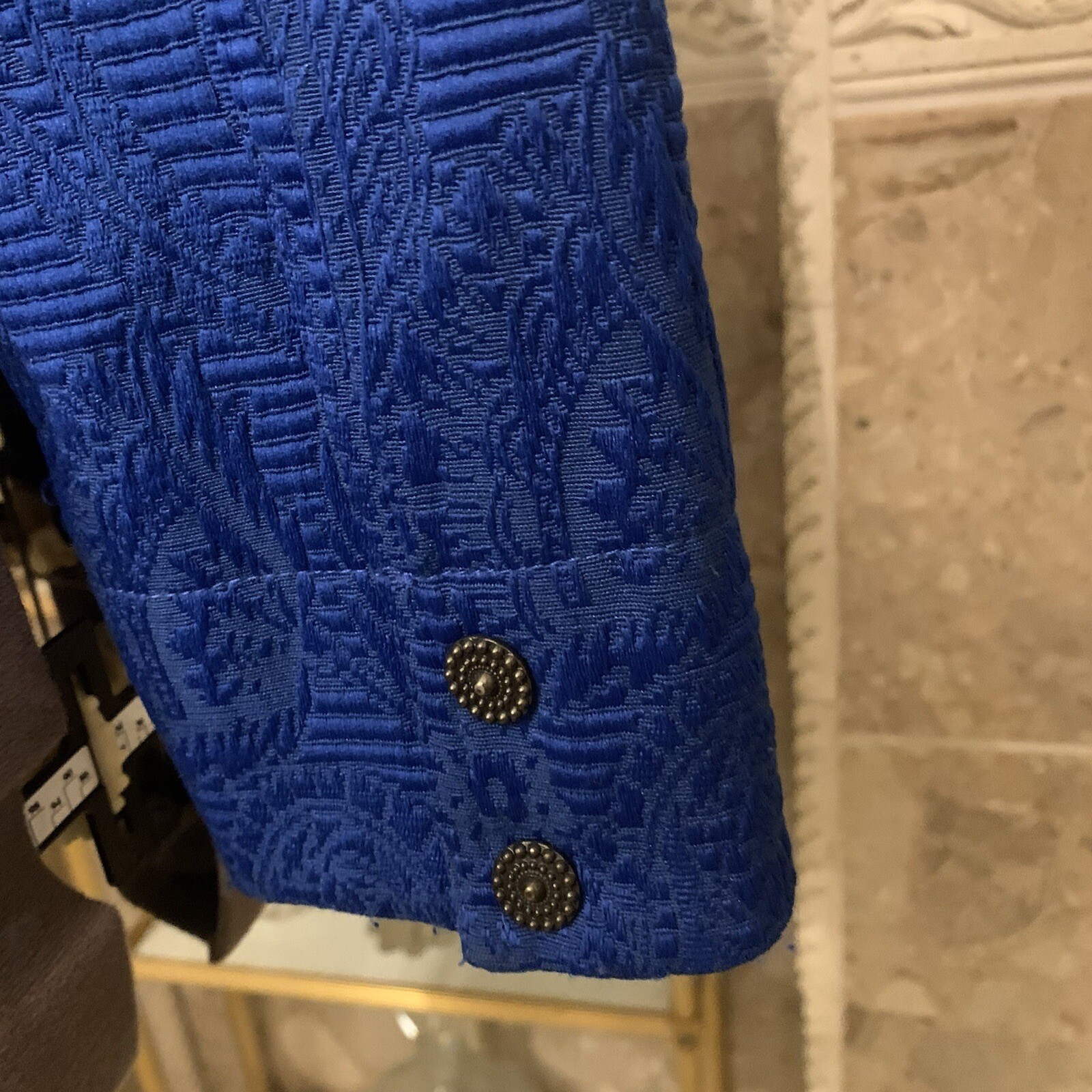 Ruby Rd.  Size 16.  Zip Up.  Ruffled Jacket.  Lon… - image 4