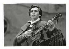 Deon Van der Walt Signed Photo / Autographed 1987 Opera