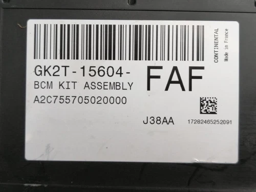 GK2T15604FAF Porta Fusibili per FORD TRANSIT CUSTOM FURGÓN (TTF) 310 L1 1337195 - Foto 4 di 10