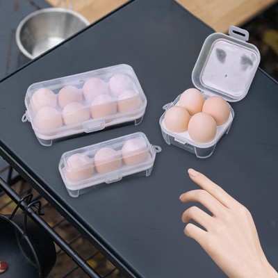 Eierbehälter Etui Organizer Arbeitsplatte BBQ Kochen tragbare Eierbox