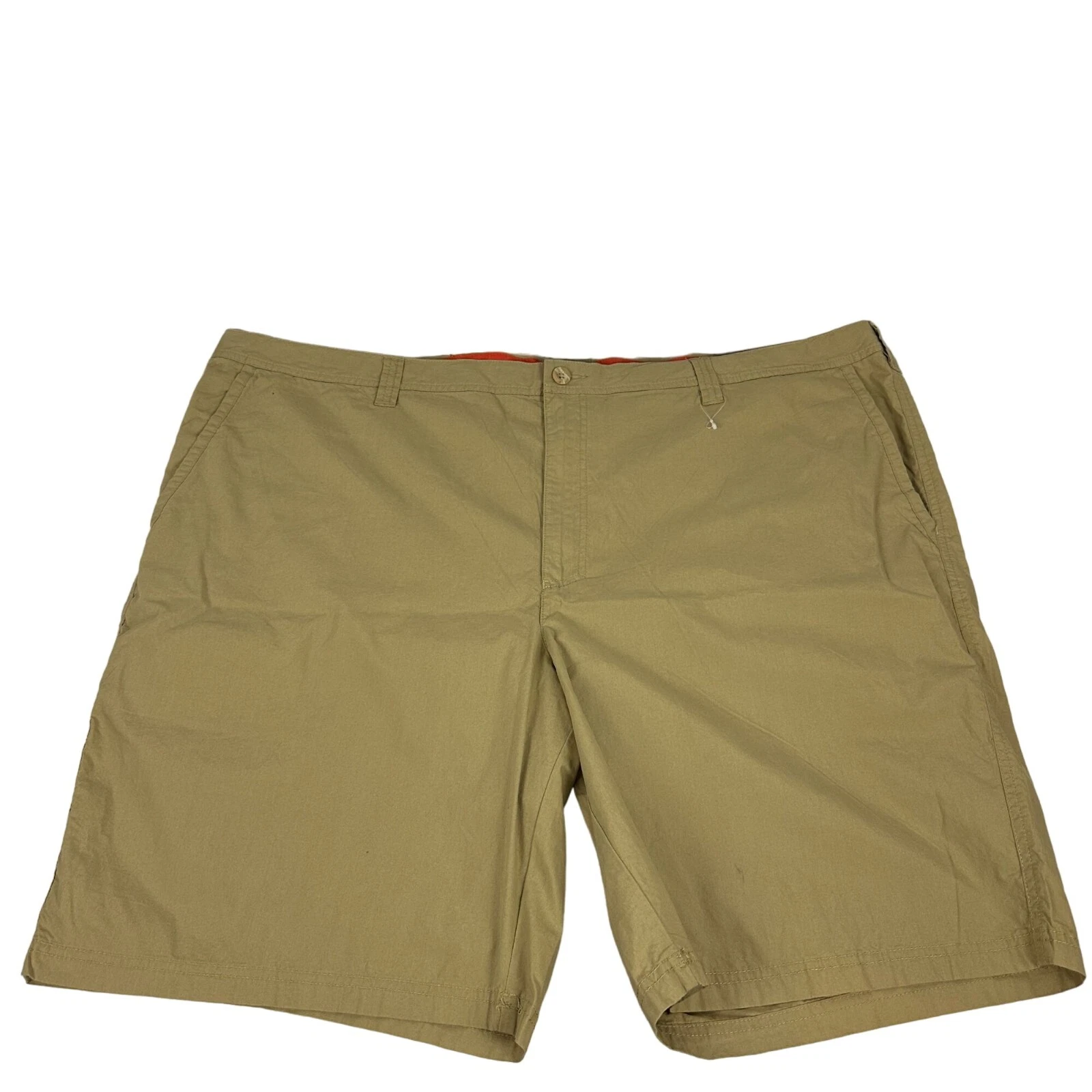 Columbia Mens Modern Classic Easy Fit Khaki Shorts Size 52W Cotton