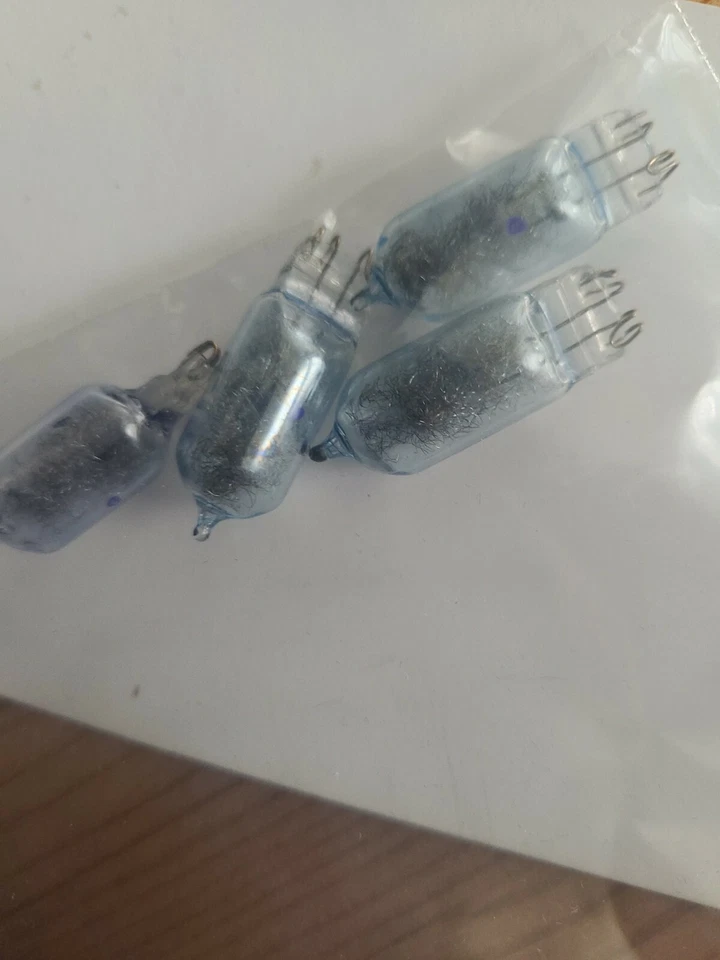 Lote de 4 bombillas flash cámara Sylvania Blue dot vintage Foto 3 de 3