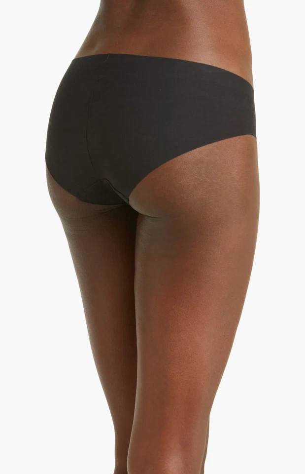 Commando Women's Black Cotton Stretch Bikini Panty L49102 Size S/M - Image 2 of 4