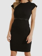 $138 Guess Women's Black Pullover Armelle 2-Pc. Rib-Knit Dress Size XS