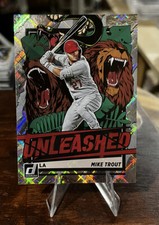 Mike Trout 2021 Donruss UNLEASHED DIAMOND Parallel Los Angeles Angels 