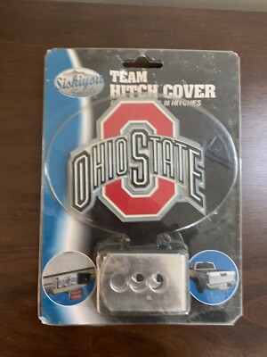 Ohio State Buckeyes Trailer Siskiyou Sports Hitch Cover, Class II & III,