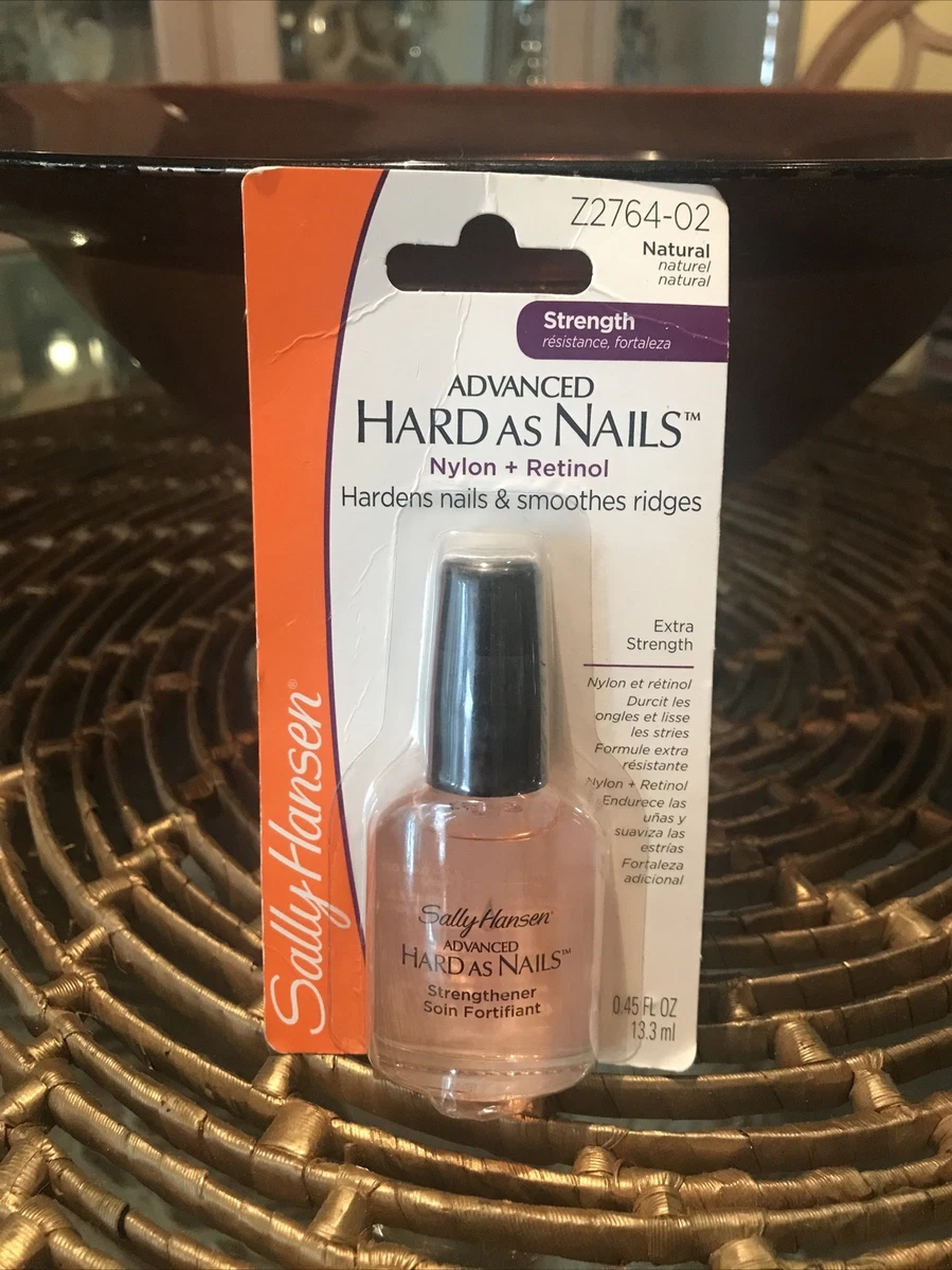 Sally Hansen Hard As Nails Uv Top Coat Sally Hansen Advanced Hard As Nails Nylon And Retinol Strengthener