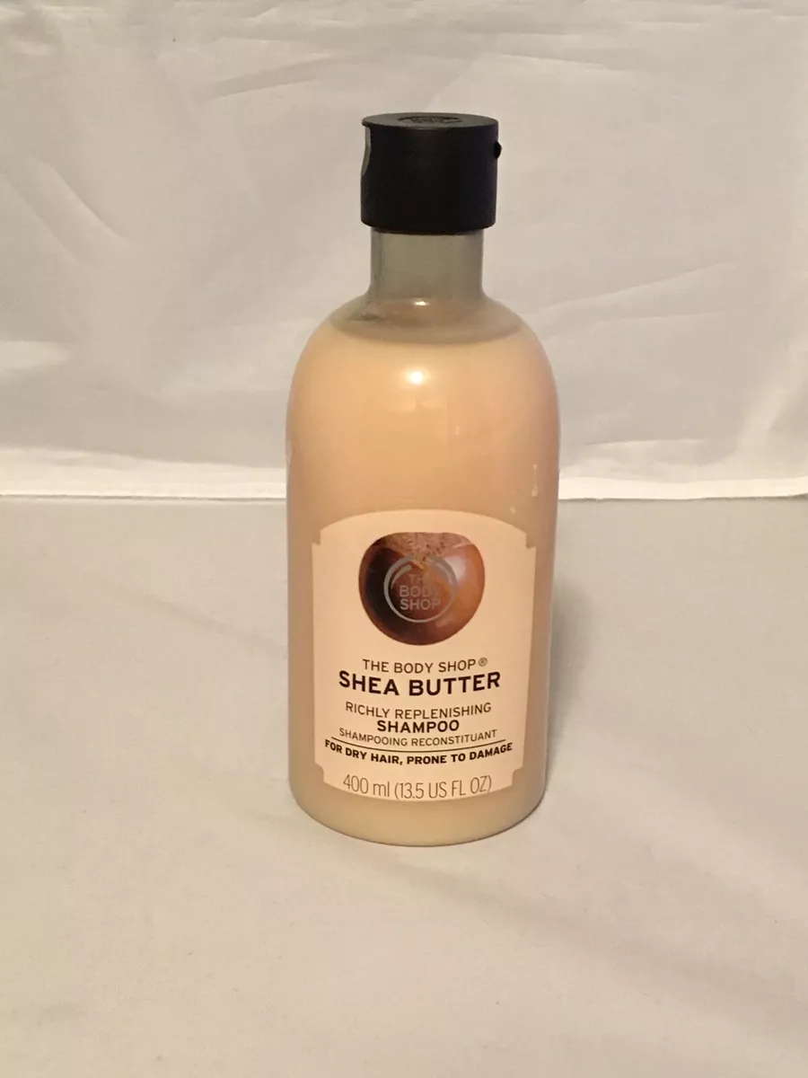 niece Hvert år petroleum The Body Shop Shea Butter Richly Replenishing Shampoo Dry Hair 13.5 OZ. 400  ML. | eBay