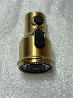 Kohler Artifacts Kitchen Sink Faucet Spout Sprayer Head Gold Brushed Brass
