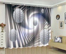 3D Creativity Space 52 Blockout Photo Curtain Printing Drapes Fabric Window CA