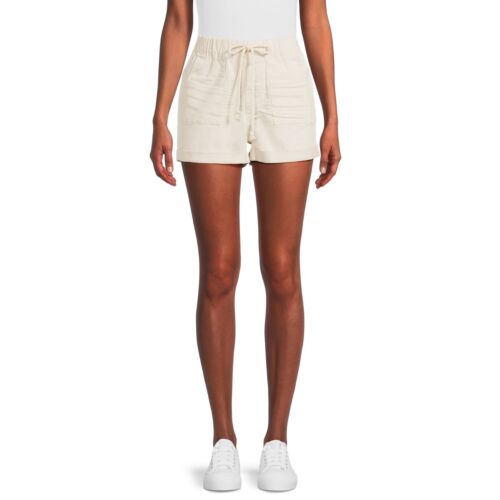 No Boundaries Juniors Utility High Rise Shorts Medium