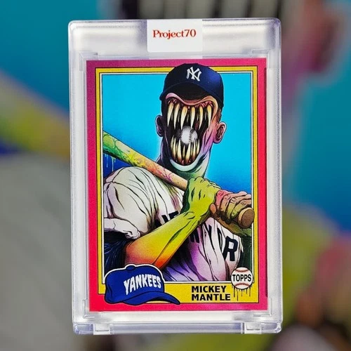 2021 Topps Project 70 Mickey Mantle Card 935 By Alex Pardee