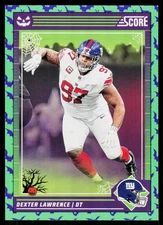 2024 Score-A-Treat #214 Dexter Lawrence A-Treat - Green Bats