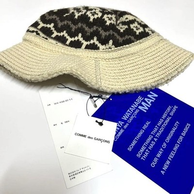 Comme Des Garcons Junya Watanabe Cowichan Hat | eBay