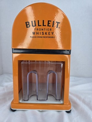 Bulleit Frontier Whiskey Orange (Metal and plastic)  Ice Crusher 