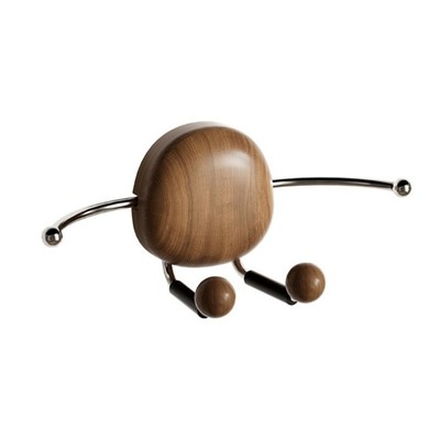 Wooden Suctions Cup Phone Holder Adjustable Angle Suitable for Kitchen Bathroom