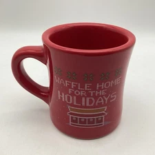 Waffle House Christmas 2025 Red Coffee Cup Mug Mug Ceramic Tuxton New