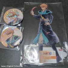Fushigi Yugi Tasuki Acrylic Stand Can Badge Set The history of Suzaku Japan