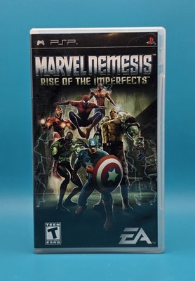 Marvel Nemesis: Rise of the Imperfects (Sony PSP) CIB, Tested & Working