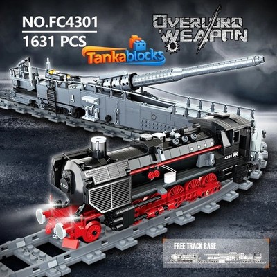 K5 Leopold building blocks 1631 pieces creative set excellent MOC train model