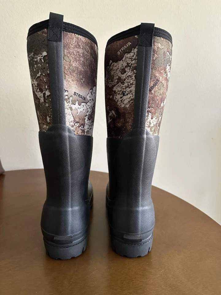 RedHead Camo Utility Boots Waterproof Rubber Men's 11M TrueTimber Strata Hunting - Image 2 of 4