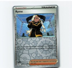 Ryme 194/197 Reverse Holo Obsidian Flames