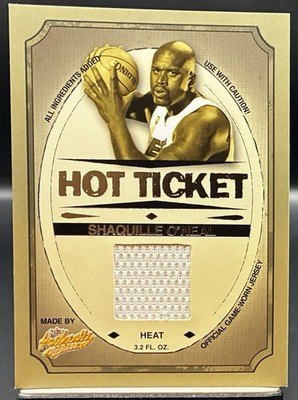 Fleer 2004-05 Authentix Hot Ticket Shaquille O'Neal Jerseys #HT-SO /450