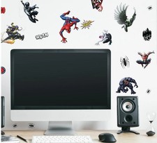 Spider-Man Favorite Characters Peel  Stick Wall Decals Superhero Room Stickers