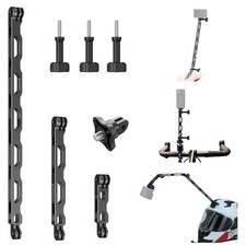 3-in-1 Aluminum Extension Arms for GoPro/Insta360/DJI Osmo Action Cameras