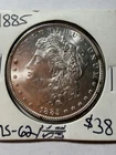 1885 Morgan Silver Dollar MS-IMO