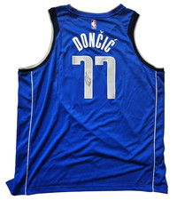 LUKA DONCIC SIGNED Nike Authentics Swingman jersey AUTOGRAPH s.56 Dallas Lakers