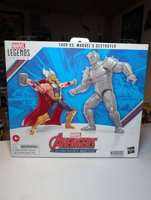 Hasbro Marvel Legends Avengers 60th Anniversary Thor vs Destroyer Action Figures